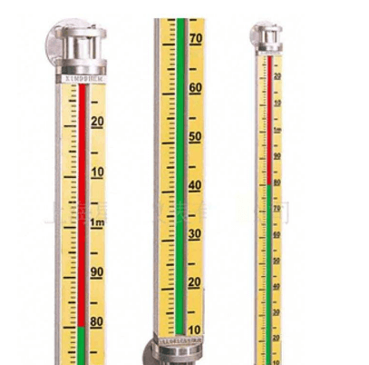 The principle structure and characteristics of the magnetic flap level gauge